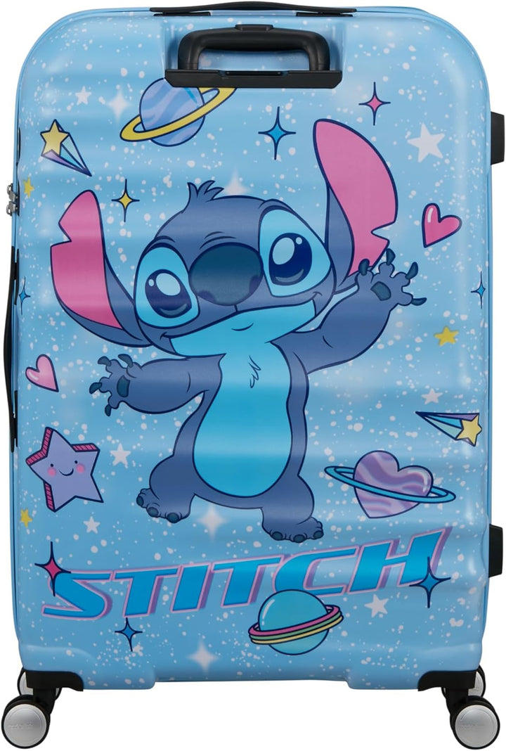 American Tourister Wavebreaker Disney - Stitch Hartschalenkoffer Mittelgross (67 cm), Reisekoffer, T
