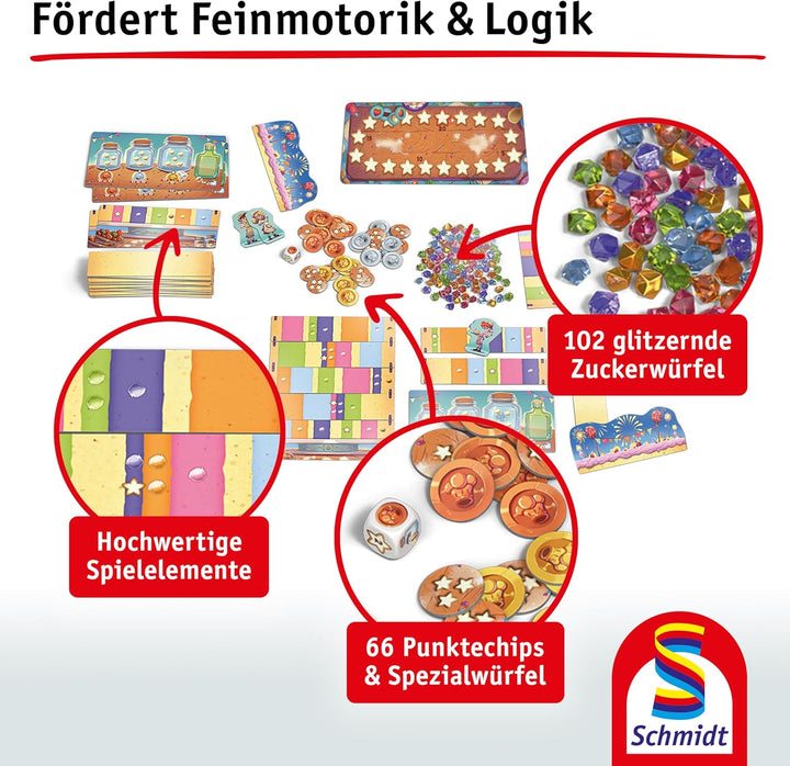 Schmidt Spiele 40659 Topp die Torte!, Kinderspiel des Jahres 2025 Standardgrösse, Standardgrö&#