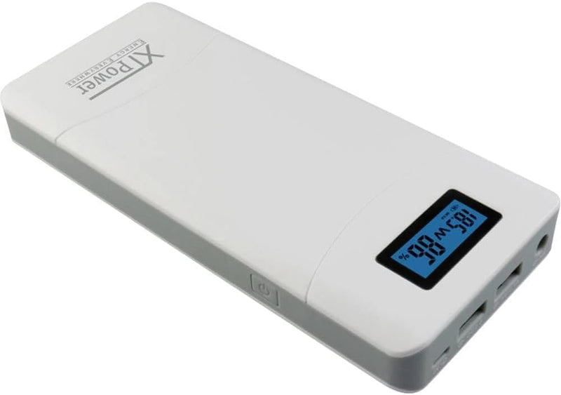 XTPower® XT-16000QC3-PA Powerbank inkl. Netzteil - moderner DC + USB QC3 Akku mit 15600mAh - 1x USB,