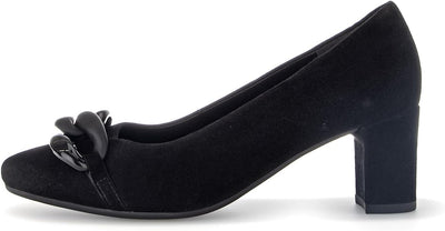 Gabor Damen Klassische Pumps, Frauen Absatzschuhe,Moderate Mehrweite (G) 35.5 EU Schwarz 47, 35.5 EU