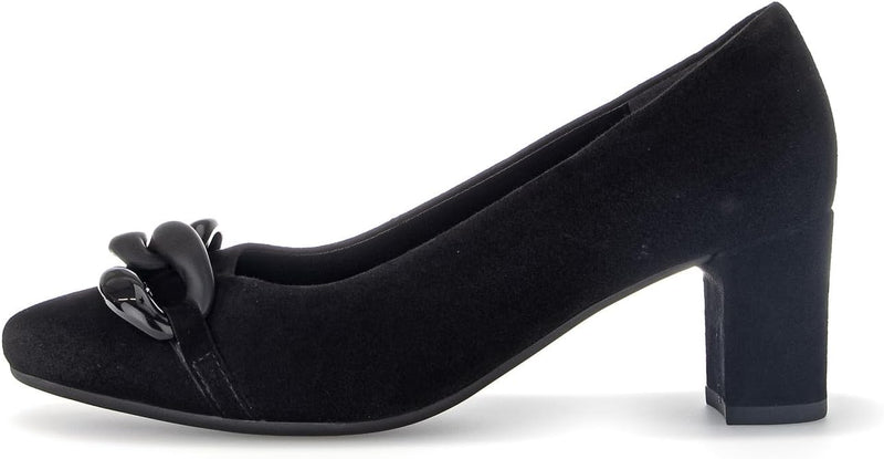 Gabor Damen Klassische Pumps, Frauen Absatzschuhe,Moderate Mehrweite (G) 36 EU Schwarz 47, 36 EU Sch