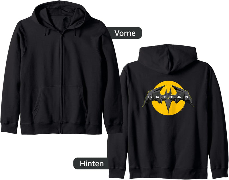 Batman Unlimited Bat Symbol Logo Kapuzenjacke