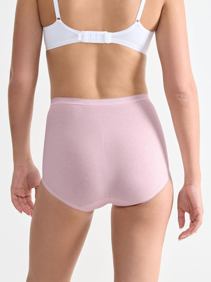 Sloggi Damen 24/7 Micrfib MD3P Taillenslip 40 Basic+ Maxi Multiple Colours 19, 40 Basic+ Maxi Multip