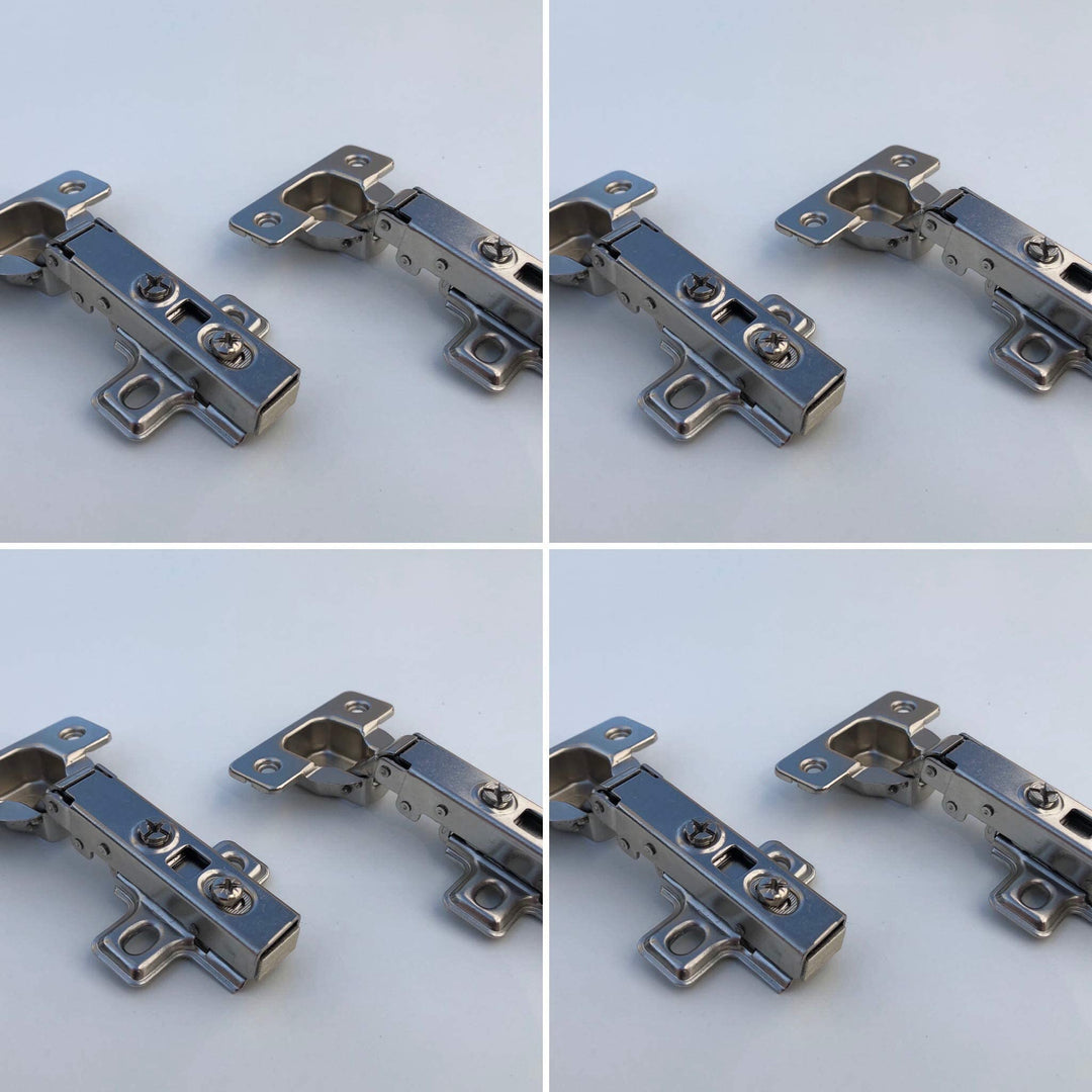NELI 8er-Set Scharniere (neu) mit Softclose für Besta mit 8 Scharniere und 32 Schrauben, NELI 8er-Se