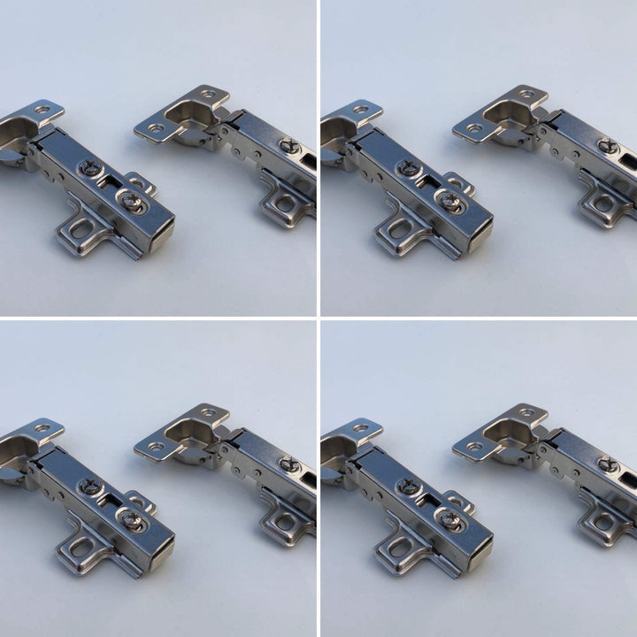 NELI 8er-Set Scharniere (neu) mit Softclose für Besta mit 8 Scharniere und 32 Schrauben, NELI 8er-Se