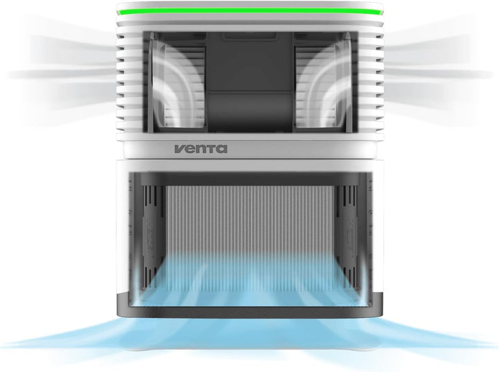 Venta Luftreiniger AP730, leise 22 dB(SPL), 4 Watt, CADR 320 m³/h, 3-fach Reinigung, H13 Filter: 99,