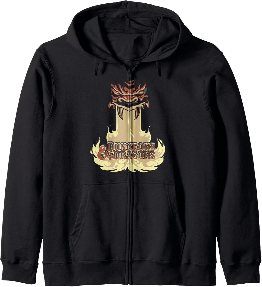 Dungeons &amp; Dragons Dragon Breath Logo Kapuzenjacke