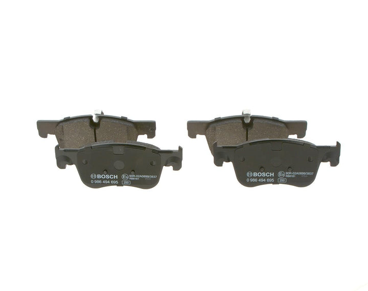 Bosch BP1690 Bremsbeläge - Vorderachse - ECE-R90 Zertifizierung - vier Bremsbeläge pro Set