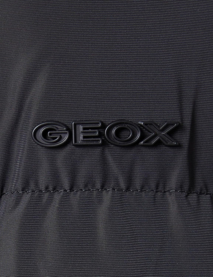 Geox Herren M Magnete Jacket 46 BLACK/BLACK, 46 BLACK/BLACK