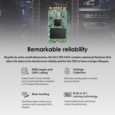Transcend 1To M.2 2242 SSD SATA3 B+M Key