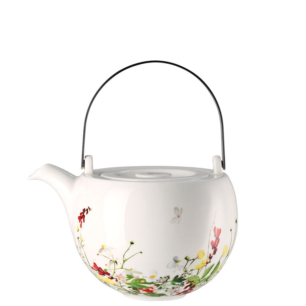 Rosenthal Brillance Fleurs Sauvages Teekanne 6 Pers. 3-tlg.