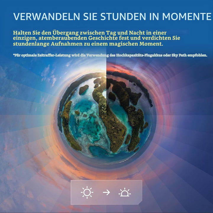 Antigravity A1 Infinity-Bundle mit Passhülle (3 Hochleistungs-Akkus) – 8K 360°-Drohne für immersives