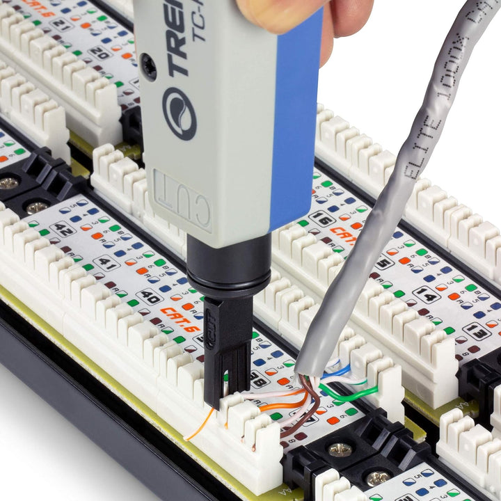 TRENDnet TC-PDT Anlegewerkzeug mit 110 und Krone-Messer, Krone-Messer
