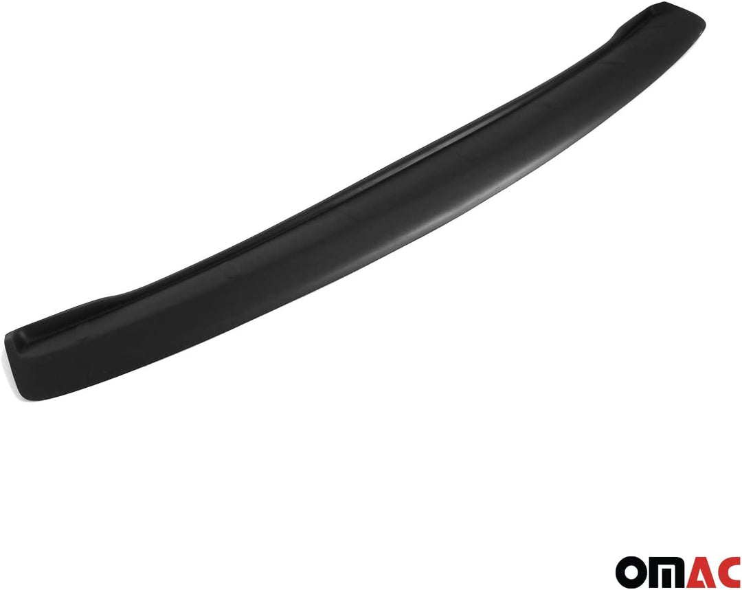 OMAC Ladekantenschutz Stossstangenschutz kompatibel mit VW Caddy 2015-2020 ABS Schwarz 1tlg, ABS