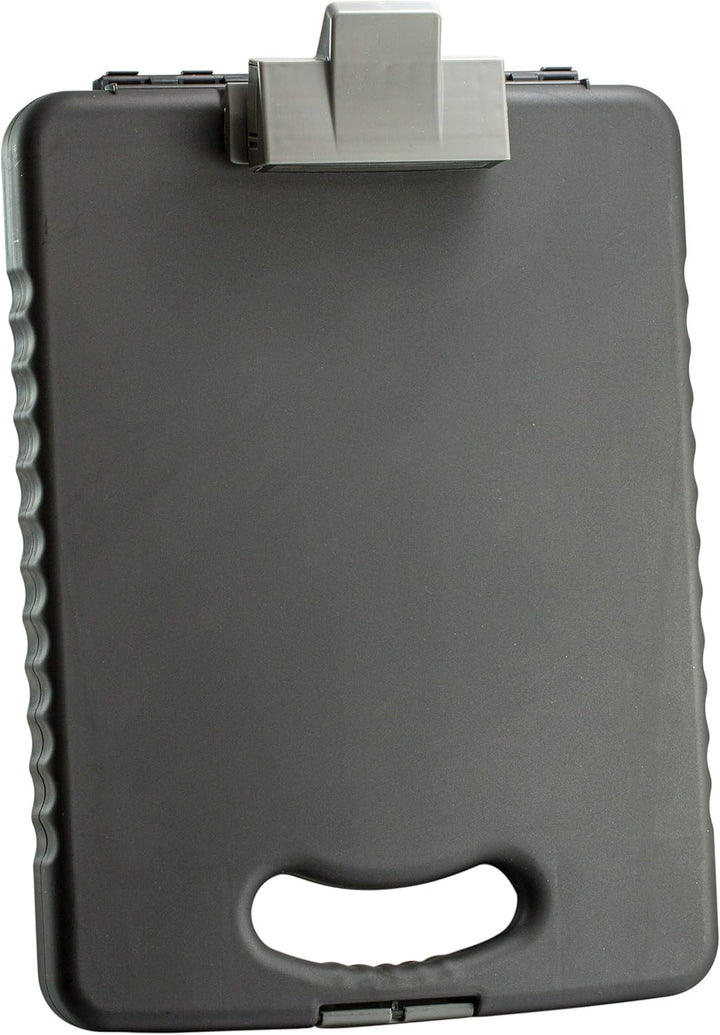 Officemate 83316 Klemmbrett Deluxe mit LED Beleuchtung und Raum für Tablet Anthrazit A4 mit LED, Ant