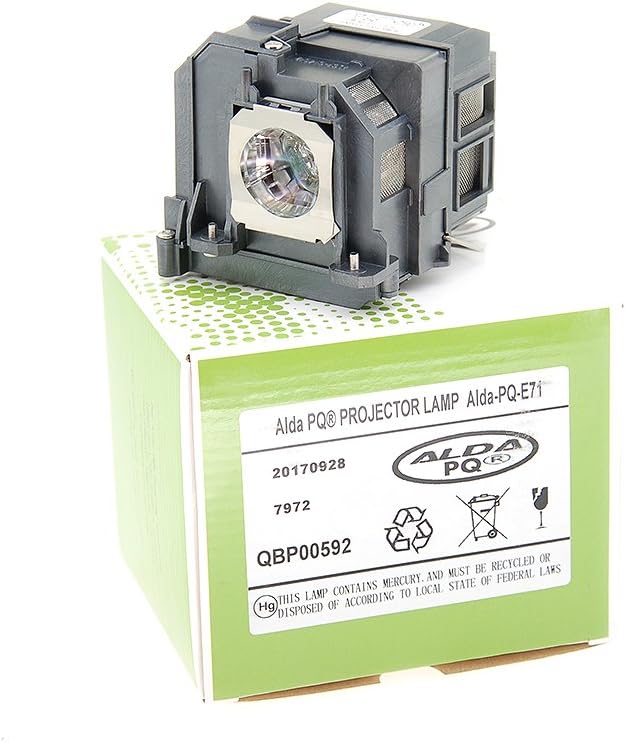 Alda PQ Premium, Beamer Lampe kompatibel mit EPSON EB-1400Wi, EB-1410Wi, EB-470, EB-475W, EB-480, EB