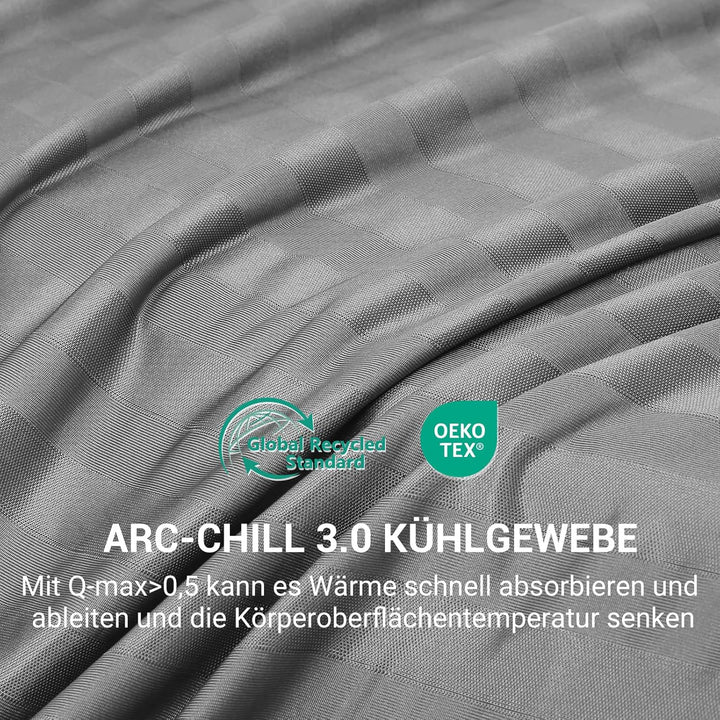 Elegear Kühldecke Sommerdecke - Japanische Arc-Chill 3.0 Kühlfasern Q-Max>0,5 doppelseitige Selbstkü
