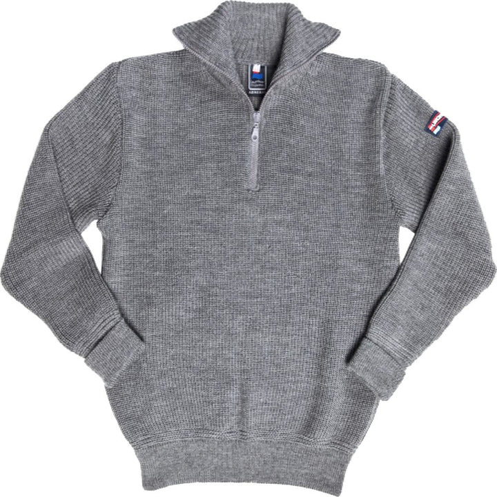 Leuchtfeuer Strickwaren Troyer Admiral grau Pullover Made in Germany 40 Grau, 40 Grau