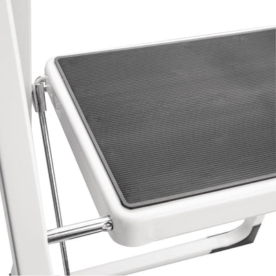 Vogue 2 Tread Folding Step Stool, 900(h) x 470(w) x 30(d)mm.