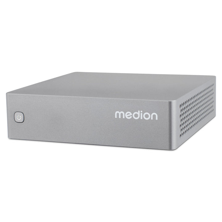 MEDION S06 Mini PC (Intel Core i3-1315U, 8GB DDR4 RAM, 512GB SSD, LAN, WLAN, VESA, HDMI, DP, ohne OS