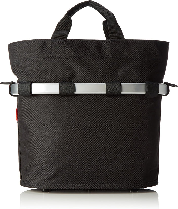 KLICKfix Farradtasche Bikebasket Oval S Schwarz, 34 x 31 x 17.5 cm Single, Single