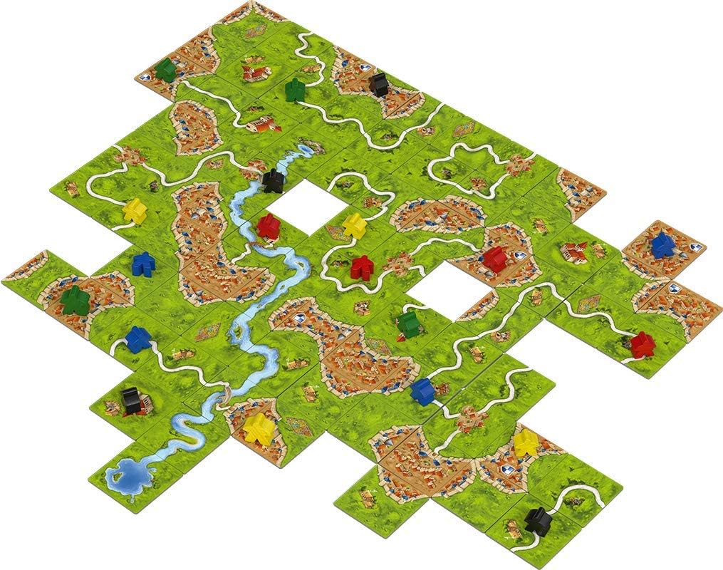 Hans im Glück | Carcassonne | Grundspiel | Familienspiel | Spiel des Jahres 2001 | 2-5 Spieler | Ab