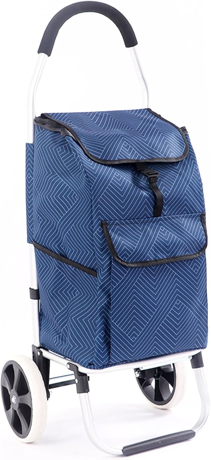 Faltbare Einkaufstasche Ersatztasche für Einkaufswagen,wasserdichte Oxford-Stoff Trolley Tasche mit