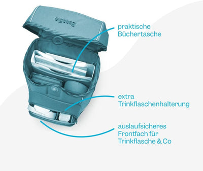 ergobag cubo Set ergonomischer Schulrucksack Klassisch 6-teilig 1. Klasse Grundschule Einheitsgrösse