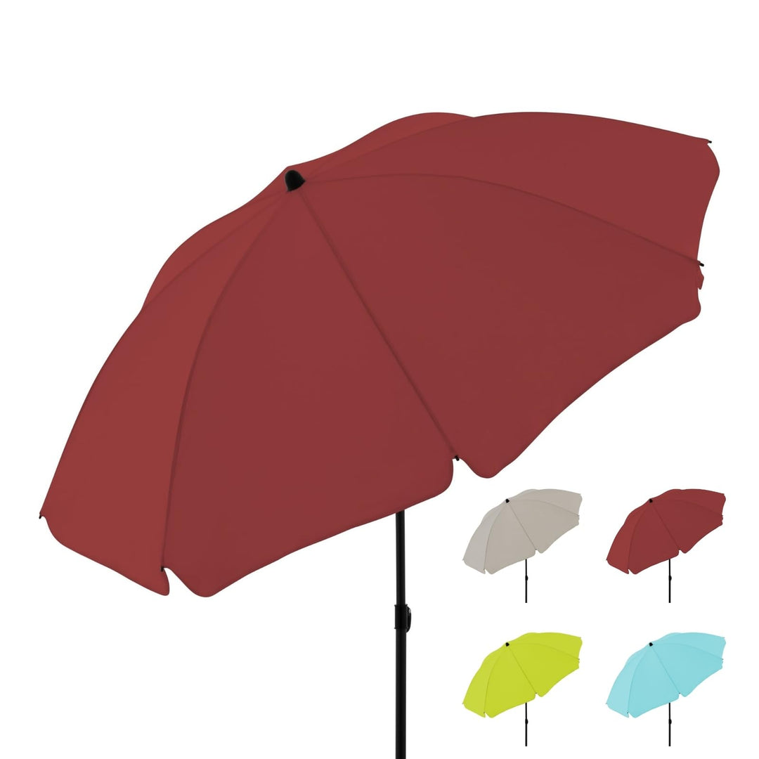 derby Strandschirm Mittelmast, ⌀ 196 cm bordeaux