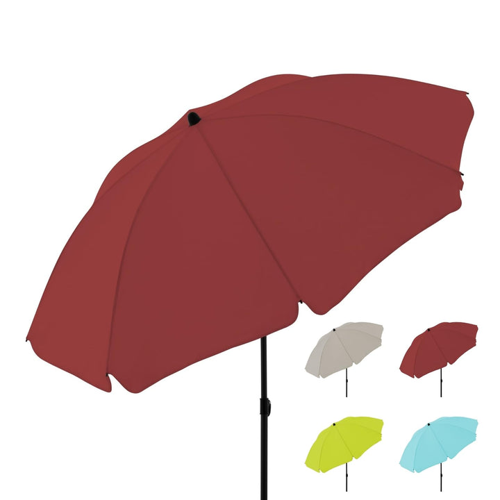 derby Strandschirm Mittelmast, ⌀ 196 cm bordeaux