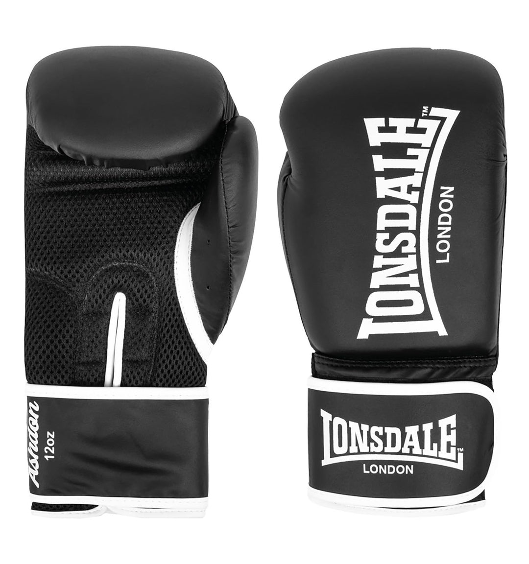 Lonsdale Unisex-Adult Ashdon Equipment 14 oz Black/White, 14 oz Black/White