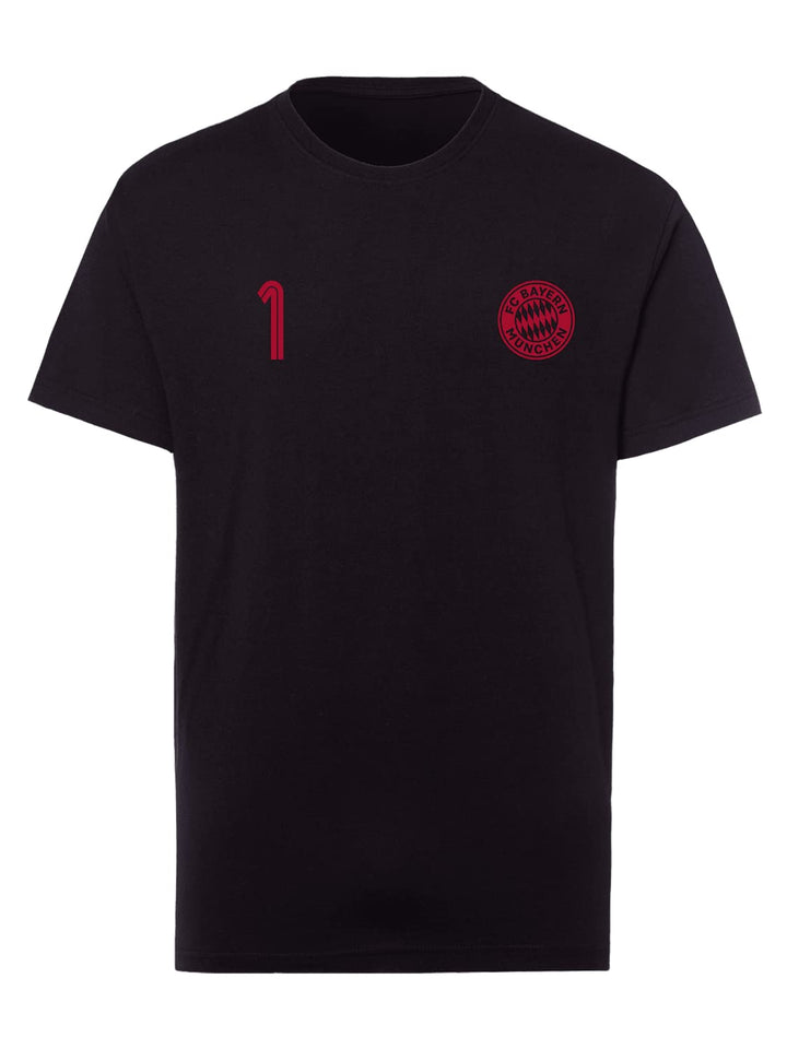 FC Bayern München T-Shirt Neuer schwarz XXL Schwarz, XXL Schwarz