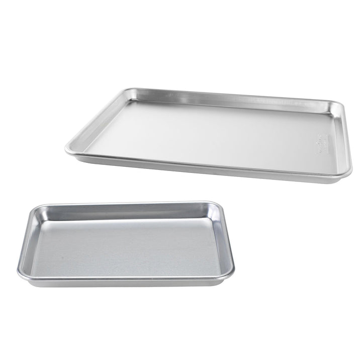 Nordic Ware 43145AMZ Half Quarter Sheet Set Naturals, Aluminium, Natürlich Natürlich Half Sheet and