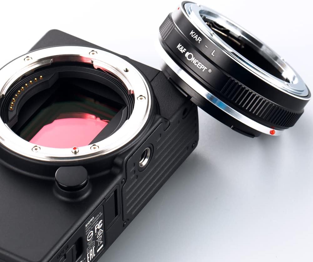 K&F Concept Objektivhalterungsadapter K/AR-L Manueller Fokus Kompatibel mit Konica AR-Objektiv auf L