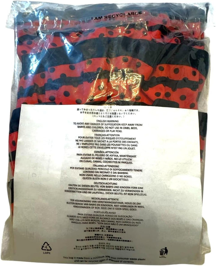 Mädchen Tulpen Kleid Schwarz Rouge/Noir, 4 Jahre