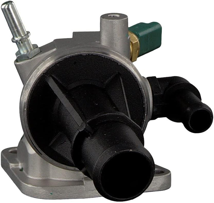 febi bilstein 33956 Thermostatgehäuse mit Temperaturschalter und Dichtung , 1 Stück