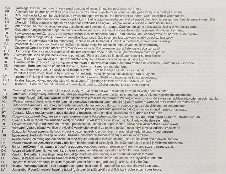 TikTakToo Sand & und Wassermuschel I Sandkasten mit Abdeckung (2-teilig) I (pink)