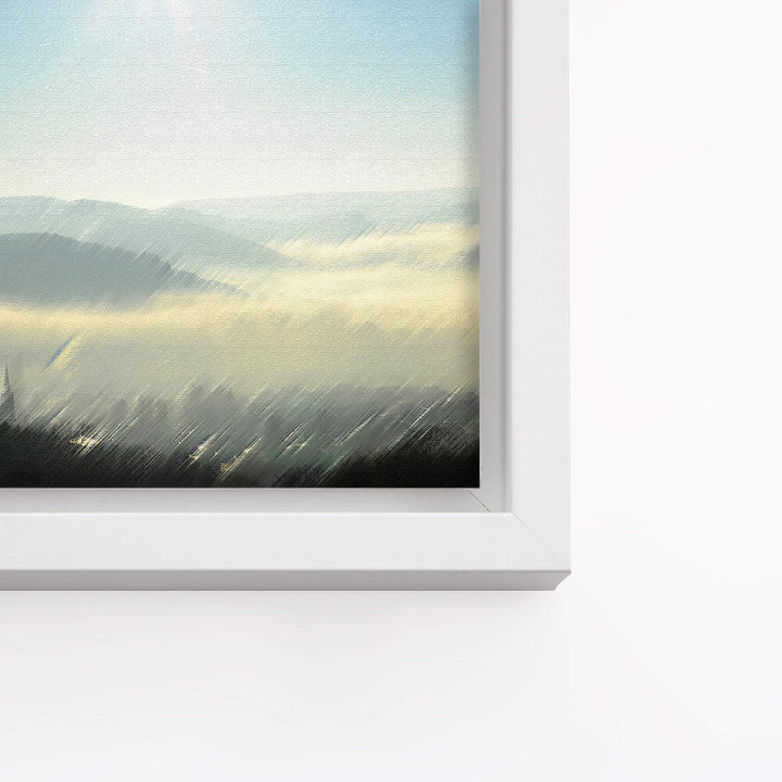 rahmengalerie24 Schattenfugenrahmen 50x80 cm weiss für Leinwand Bilderrahmen Keilrahmen für Leinwänd