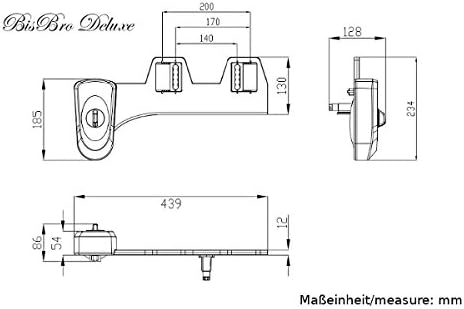 BisBro Deluxe Bidet 1000 | Dusch-WC zur optimalen Intimpflege | Einfach unter dem Klodeckel installi