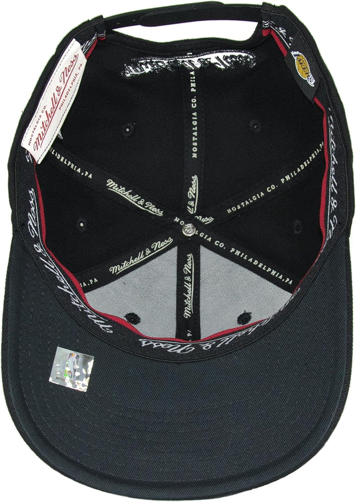 Mitchell & Ness NBA Snapback Classic Red LA Lakers, Black