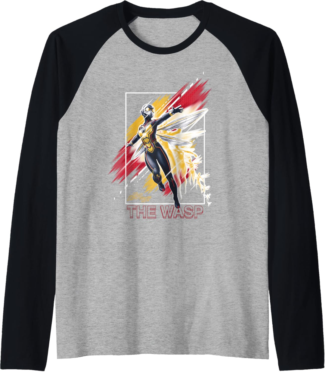 Marvel Ant-Man & Wasp Paint Swipe Portrait Raglan