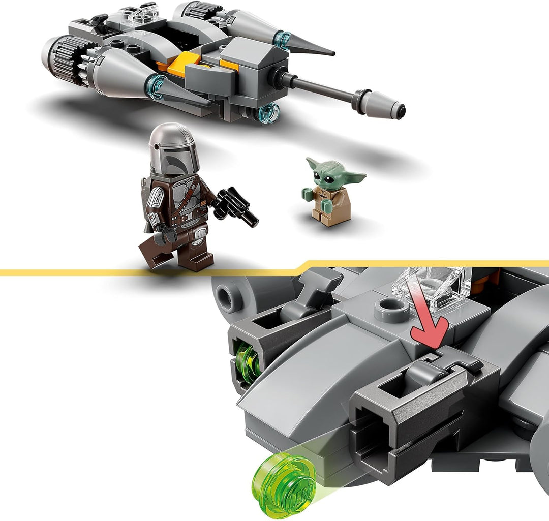 LEGO 75363 Star Wars N-1 Starfighter des Mandalorianers – Microfighter Mikro-Bauspielzeug, Das Buch