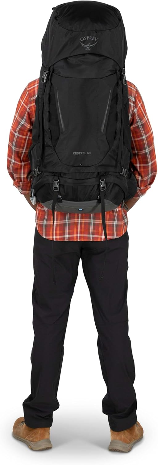 Osprey Herren Kestrel 68 Backpack (1er Pack) S-M Bonsai Green, S-M Bonsai Green