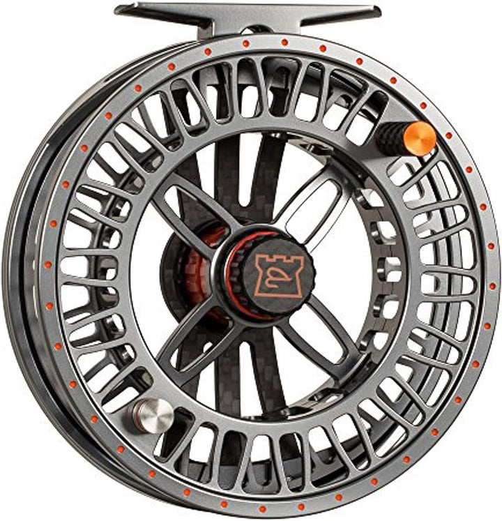 Hardy Ultralite MTX Fly Angelrolle, Unisex-Erwachsene, Ultralite MTX 3/4/5 Titan/Orange, 3/4/5 Titan