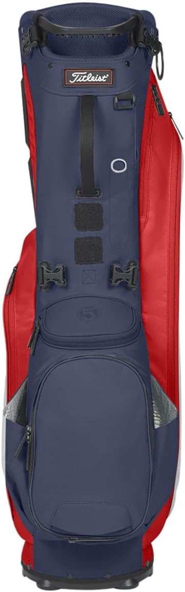 Titleist Unisex – Erwachsene Players 5 Stand Bag Spieler 5 Einheitsgrösse Navy/Rot/Weiss, Einheitsgr