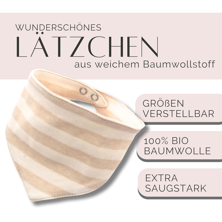 LILEJO Geschenk zur Geburt - Baby Geschenk für Mädchen und Junge - Mütze/Halstuch/Socken mit Grusska