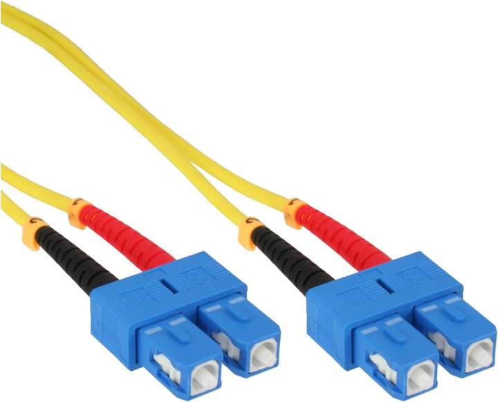 InLine 82925E LWL Duplex Kabel, SC/SC, 9/125µm, OS2, 20m