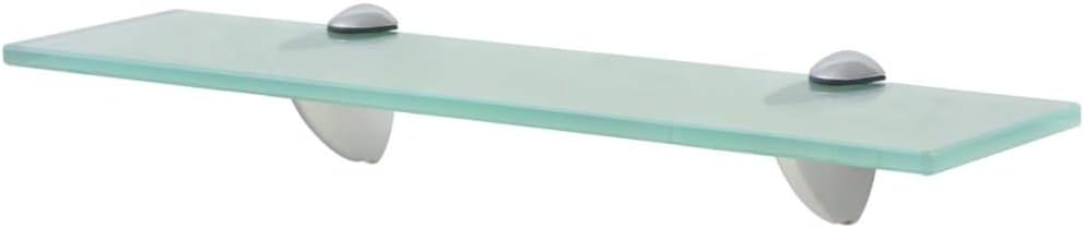 vidaXL 2X Regal Schwebend Wandregal Glasregal Glasboden Glasablage Badablage Wandablage Badregal Abl