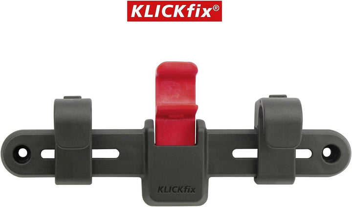 fixbag FB2046075 - Fahrrad-Multifunktionstasche mit Klickfix Kompakt Taschenschiene fürs Fahrrad, No