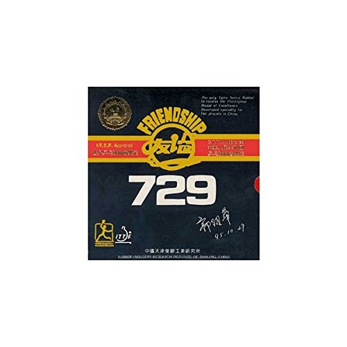 Friendship 729 FX Super Tischtennis-Belag rot 1,5 mm, rot 1,5 mm